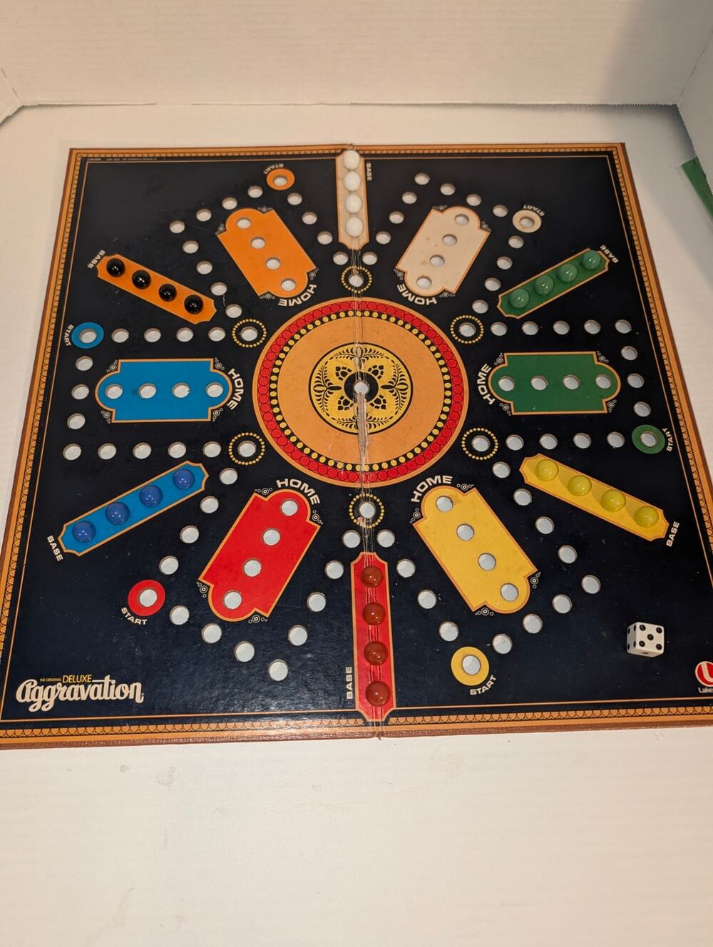 Vintage Aggravation Deluxe Board Game Lakeside Board Game No Box